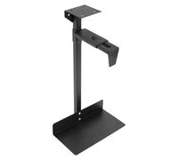 Soporte para PC bajo escritorio, soporte para ordenador hasta 30 kg, ajustable en altura y ancho, para la mayoría de las torres, ahorra espacio, organización de oficina