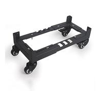 Soporte para PC móvil con ruedas debajo del escritorio, torre de computadora, soporte rodante para CPU para oficina en casa, soporte compacto para anfitrión de computadora, soporte de torre que ahorra