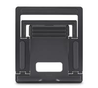 Soporte para PC Puerto. Metal en 4 niveles, Plegable, hasta 40 cm (15,6"), Gris
