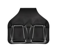 Soporte para pelotas de golf, almacenamiento de cintura manos libres con clip desmontable, de accesorios de golf, para práctica de simulador de rango verde, golpear, putt, garaje, exterior e