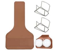 Soporte para pelotas de golf, dispensador de cintura portátil de acceso rápido con clip desmontable, de golf para garaje, exterior, interior, rango verde, simulador, práctica, golpear y poner