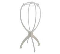 Soporte para peluca portátil, soporte para peluca plegable Casco plegable | Soporte de cabeza para todas las pelucas para en viajes con cabello largo y corto