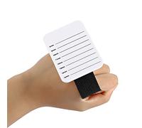 Soporte para pestañas - Placa de mano para extensión de pestañas con cinturón - pestañas de maquillaje de 8-15 mm