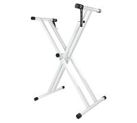 Soporte para piano electrónico, soporte para teclado estable y ajustable, soporte de piano electrónico ajustable, soporte para teclado doble