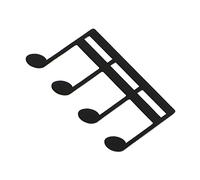 Soporte para piano para libro de canciones, clip para partitura de música, notas, libros de texto, clips de hoja de teclado, abrazadera portátil de metal para práctica de piano, organizador de piano