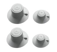 Soporte para pies de enfriamiento para computadora portátil Soporte térmico con ventosa Almohadilla de reducción de calor para computadora portátil Kit de disipación de calor 4 piezas / juego de