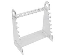 Soporte para Pipetas de Vidrio Orgánico Trapezoidal, Orificio de 1,5cm, Rack para Laboratorio - Diseño Profesional, Material Duradero, Ideal para Experimentos Científicos