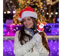 Soporte Para Piruletas Navideñas,Tarjetas Navideñas De Papel Con Santa Claus Para Chupachups - Para Postres Chocolate Y Mesa De Bienvenida Invernal - Para Cumpleaños