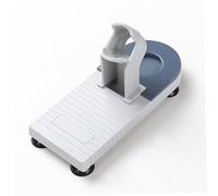 Soporte para pistola de pegamento caliente con ventosas soporte para pistola de pegamento de plástico universal antideslizante fácil de usar para manualidades proyecto escolar en casa (base redonde