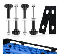 Soporte para placas de arena, placas de arena, soporte de montaje todoterreno para autocaravana X-BULL, Fieryred y Bunker Industry (negro)