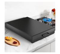 Soporte para Placas Inducción Encimera Resistente Al Desgaste Estante para Placas con Panel Antisalpicaduras Apto para Pisos Y Caravanas WXQTM(40x45x7cm)