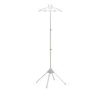 Soporte para plancha de ropa, soporte para vaporizador portátil, soporte de ropa plegable para aparato de vapor, mano libre, para estudiantes, vestido de boda