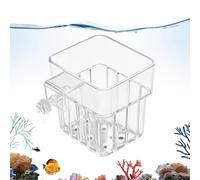 Soporte para Planta de Acuario Transparente - Cesta Colgante Mural para Vegetales Hidropónicos, Maceta Acuática en PP Elegante y Duradera para Paisajismo Pecera e Interiorismo