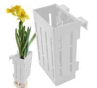 Soporte para plantas acuáticas para colocar en acuario, estantería colgante para plantas con recipiente para acuario con ganchos para colgar, para decoración de estanques y cultivo de camarones