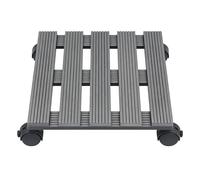 Soporte para plantas con ruedas, rodillo de maceta resistente, soportes para flores para plantas de interior, para interiores y exteriores, jardín, patio