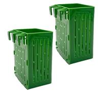 Soporte Para Plantas De Acuario - 2 Piezas De Cultivo De Plantas Acuapónicas, Vasos Para Macetas De Acuario | Maceta Acuática Multiusos Para Pecera, Macetas De Acuario Para Helecho Acuático, Crecimien