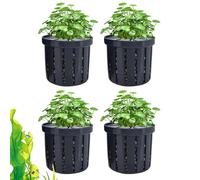Soporte para Plantas De Acuario - Accesorios Decoraciones | Cultivo De Plantas Acuapónicas | Tazas De Plantación Acuática Estables, Decoración De Fijación De Raíces para Agua, Apartamento, H