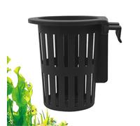 Soporte para plantas de acuario, soporte para pos para acuario, accesorio de taza, decoración flotante para interior, jardín, ventana, estantería y ducha solo