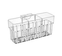 Soporte para plantas de acuario, vasos hidropónicos flotantes de 3 compartimentos, maceta acuática transparente, para decoración del hogar, pecera Betta, camarones, terrario de agua dulce, lugar de tr
