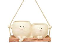 Soporte para Plantas de Pared, Maceta Divertida, Cesta de 7.48 x 4.29 x 3.94 Pulgadas con construcción Resistente, Maceta pequeña Que Ahorra Espacio, diseño de con Estilo Lindo, Accesorios de