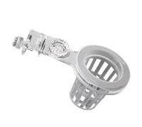 Soporte para plantas de pecera - Maceta acuática para acuario, cuenca de vegetación sumergible para flora viva, mecanismo de copa de suspensión segura + cesta perforada, acrílico de alta resistencia -