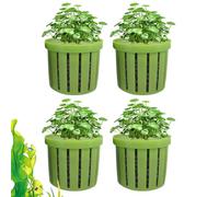 Soporte para plantas de pecera, macetas estables para peceras, maceta hidropónica para acuarios, para negocios, alquiler de hotel, restaurante, apartamento, hogar