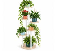 Soporte para plantas Escalera Estantería flores 5 estantes