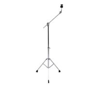 Soporte para Platillos de Batería, Soporte de Pluma para Platillos Plegable Ajustable en Altura de 23,2 a 47,2 Pulgadas, Soporte para Platillos con Doble Refuerzo para Montaje en