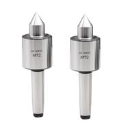Soporte para portabrocas Live Center MT1 MT2 MT3 nuevo tipo de máquina herramienta dedal de punta giratoria torno cortador de cono móvil (nariz estándar, MT3)
