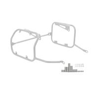 Soporte Para Portaequipajes Y Alforjas Para Benelli Para TRK702 TRK702X Para Caja De Herramientas Para Portaequipajes Trasero De Metal(Plata)