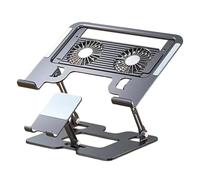 Soporte para Portátil de Escritorio Elevador para Ordenador y Teléfono con | Base Refrigerante Para Tableta Para Oficina Dormitorio Hogar Estudio