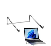 Soporte para portátil - Elevador de computadora plegable de aluminio, soporte ergonómico ligero para tableta | Solución de cálculo Home & Oficinas Escritorio Portable Desk, soporte para portátil