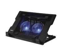 Soporte para portátil IGGUAL RP2V17A doble ventilador 2 USB 4 alturas hasta 17"