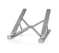 Soporte para portátil Nedis NBSTND100SI aluminio plegable ajuste altura