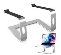 Soporte para Portátil, Soporte Ordenadores Portátiles, Soporte para Laptop para Aluminium, Bases de Portátiles para Notebook PC Laptop MacBook, Mesa para Ordenador para 11-17 Pulgadas