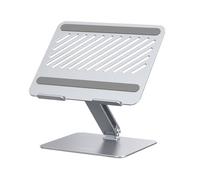 Soporte para portátil Ugreen LP339 ajustable, hasta 17,3", silicona antideslizante, plateado