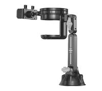 Soporte para portavasos para teléfono - Base antideslizante ajustable de silicona ABS para automóvil | Función de bloqueo mecánico, uso interior del vehículo, organizador de bebidas, para telé