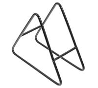 Soporte para Posavasos de Hierro Negro Triangular Organizador de Posavasos y Estante para Platos Práctico y Resistente para Cocina y Comedor