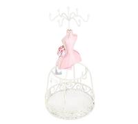 Soporte para Presentación de Joyería para Pendientes, Collares, Resistente, con Diseño de Zapato de Tacón Alto, Soporte Compacto para Decoración de Tocador, Estante para Accesorios de Regalo