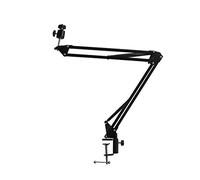 Soporte para proyector Escritorio con abrazadera en C Soporte for proyector junto a la cama Soporte de metal Multiángulo ajustable Plegable Universal Escritorio for cabecera Proyección Techo Universal