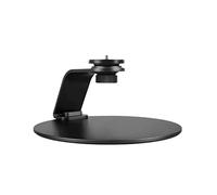 Soporte para proyector Soporte de mesa for proyector, soporte de escritorio, aleación de aluminio, extraíble, soporte ajustable de 360°, Compatible Soporte para proyector para pared(Negro)