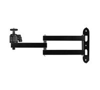 Soporte para proyector Soporte de montaje en pared Universal for proyector, movimiento completo, rotación 360 con placa, brazo Flexible, soporte plegable Soporte para proyector para pared(Total Length