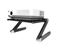 Soporte para proyector Soporte de montaje for proyector, soporte for proyector de escritorio, longitud de 15 pulgadas, altura ajustable for proyector de hogar y oficina, negro Soporte para proyector p