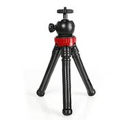 Soporte para proyector Soporte for proyector Mini trípode Soporte for proyector con cabezales giratorios de 360 grados con cabezal esférico de metal for cámara (negro) Soporte para proyector para pa