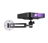 Soporte para proyector Soporte for proyector Soporte de montaje en pared de aleación de aluminio resistente for artículos con orificio for tornillos universales de 1/4 de pulgada Capacidad de carga de