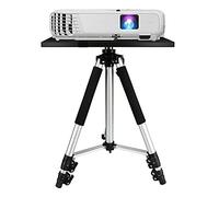 Soporte para proyector Soporte for trípode for proyector Soporte ajustable for computadora portátil Altura ajustable de 20 a 55 pulgadas con bandeja adecuada for cine en casa Aluminio Soporte para pro