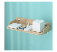 Soporte para Proyectores Stand de montaje de proyector estantes flotantes de madera de estantes de almacenamiento de pared for oficina de longitud de la casa 18.9 pulgadas de madera Soporte para Proye