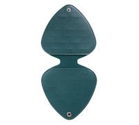 Soporte para púas de bajo, almacenamiento para púas de guitarra | de almacenamiento para opciones de variedades | de púas de guitarra portátil, de púas de cuero de PU para muérdago