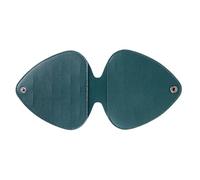 Soporte para púas de graves, bolsa de almacenamiento para varias púas de piel sintética, bolsa portátil para accesorios de guitarra acústica o eléctrica, bajo, verde, ver descripción, Ver descripción