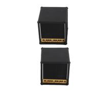 Soporte para Púas de Guitarra, Diseño Elegante, Organizador de Almacenamiento con Forma de Altavoz para Decoración del Hogar, Juego de 2 uds., Tamaño PLA 4,1x4,1x4cm